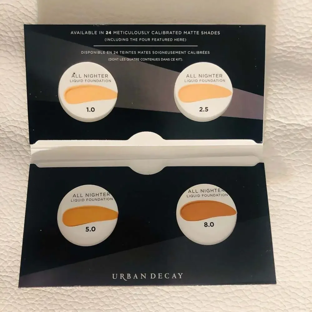 Urban Decay All Nighter Foundation 4pods